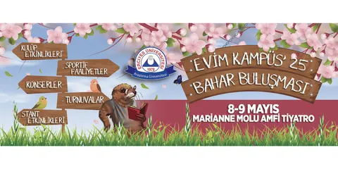 Evim Kampüs'25 · Erciyes Üniversitesi 2025 Bahar Şenliği